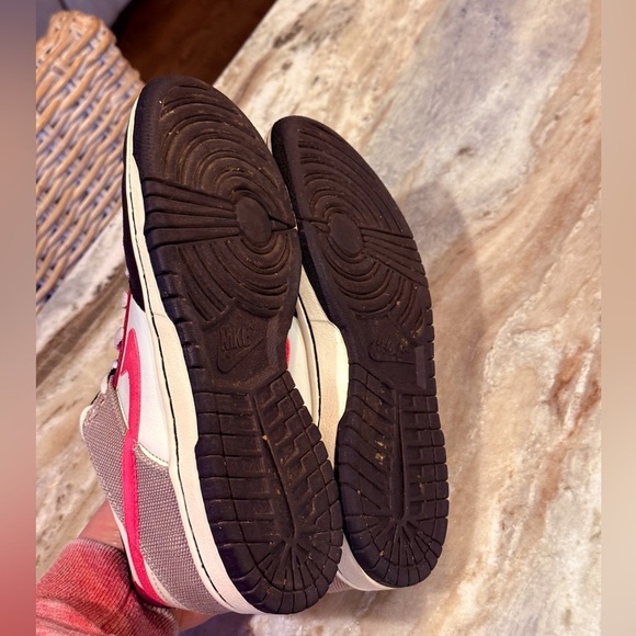 Women’s Vintage NIKE Dunk low 6.0 black/pink flash 314141-002. Size 7.5 - Picture 7 of 8